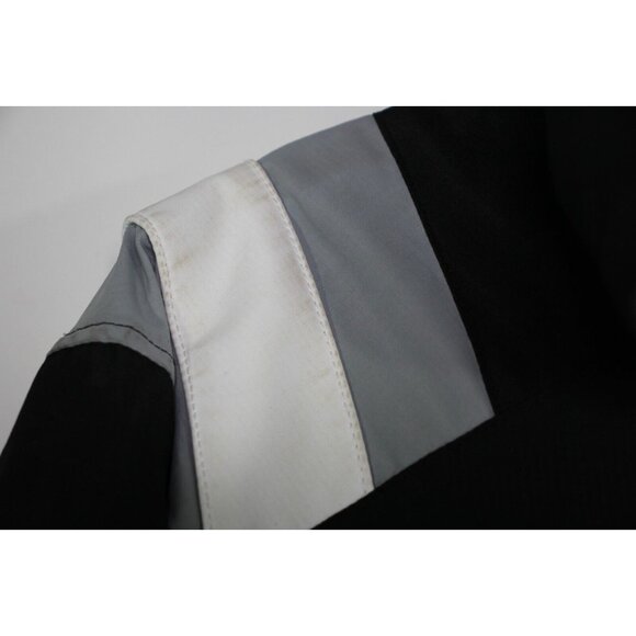 NFL Mens Big Logo Spell Out Oakland Raiders Hooded Reversible Jacket A1531 - Picture 9 of 14